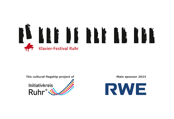Klavier-Festival Ruhr logo with sponsorship logos